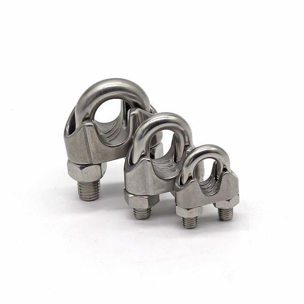 Long Lasting Durability Stainless Steel Wire Rope Clips For Lifting Needs Ss Wire Rope Clamp