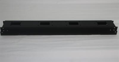 Black Color Aluminum Die Casting Auto Parts , Precision Metal Components