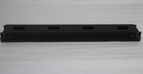 Black Color Aluminum Die Casting Auto Parts , Precision Metal Components