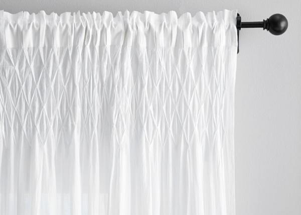 Fashion Organic Drape Modern Window Curtains Plain Style Color Customized