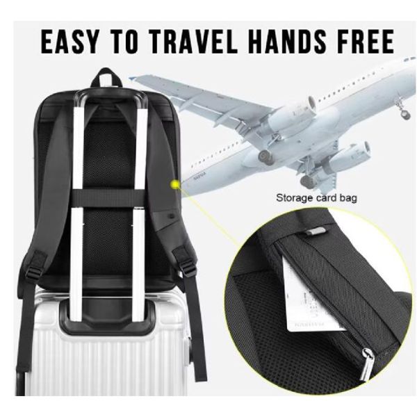 Оксфордские сумки для бизнеса водонепроницаемый рюкзак для ноутбука с USB-зарядкой