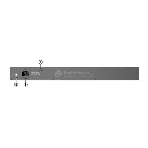 HPE-Aruba-JL253A-Back-Panel Переключатель переключателя JL253A POE сети переключателя ruba 2930F ruba JL253A a