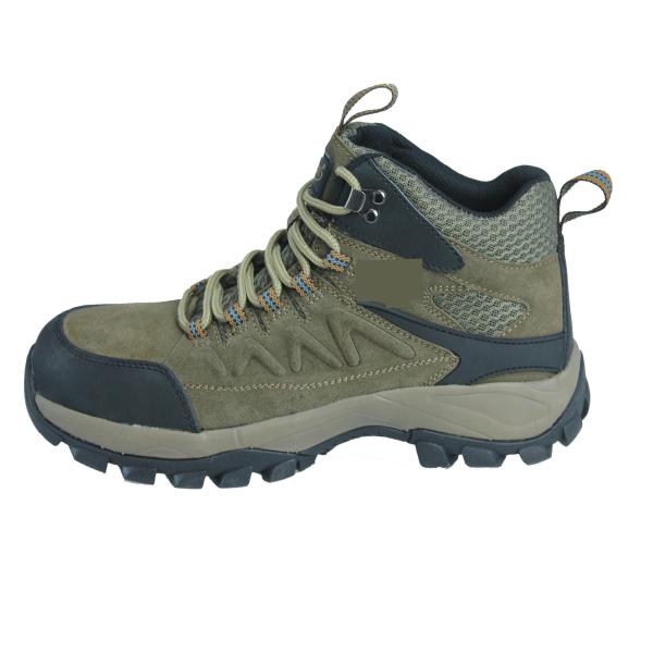 Shengjie Favorite Genuine Leather Upper Shoes With Nylon Fabric Gusset And EVA Outsole Safety Shoes