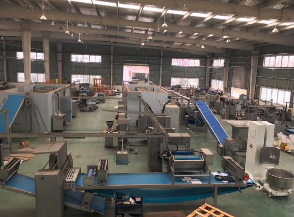 Industrial Puff Pastry Equipment , Puff Pastry Maker With Dough Block Laminator