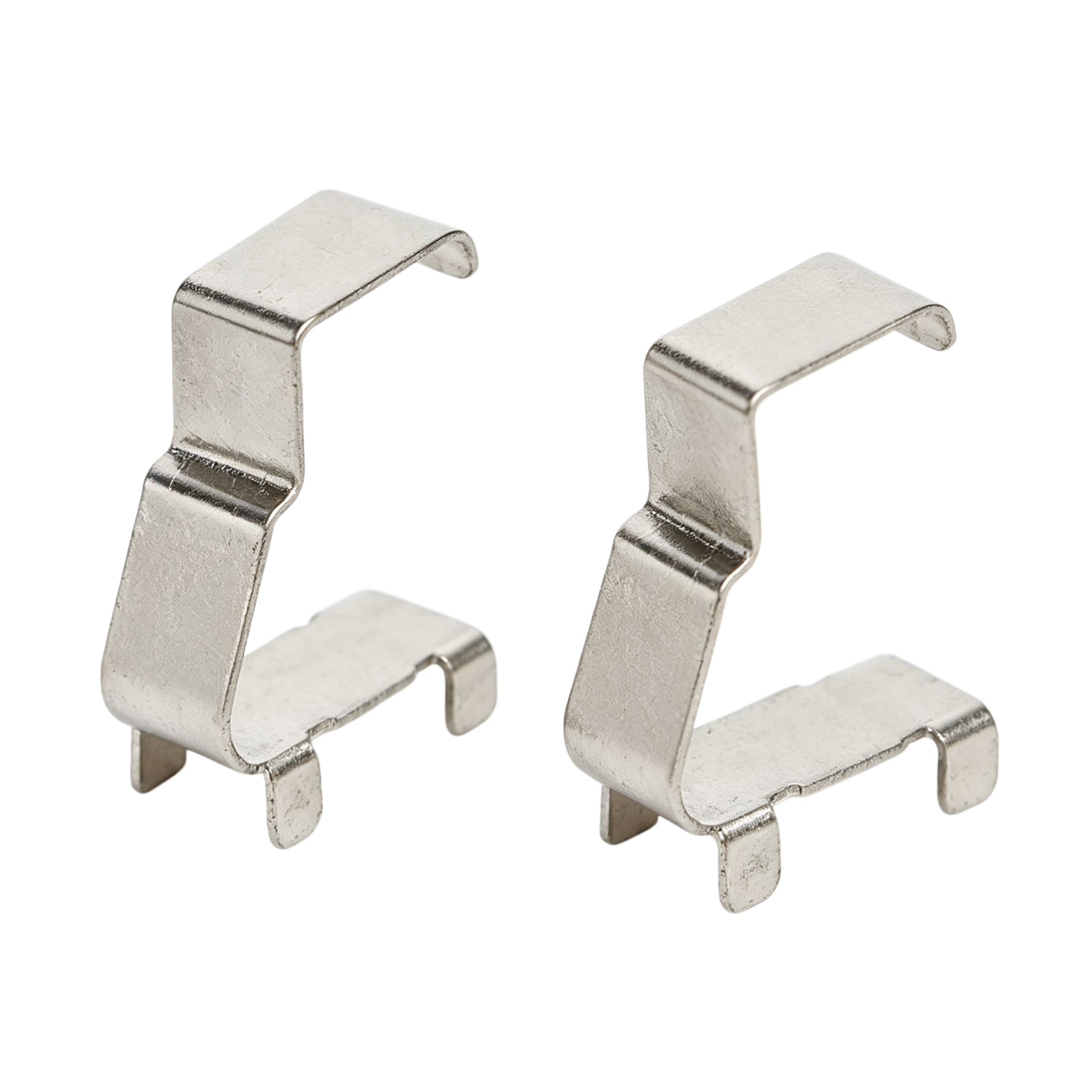 Nickel Plated U-Shaped Conductive Battery Spring with Precision Stamped Elastic Structure