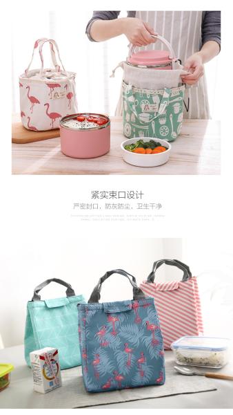 Polyester Cloth Drawstring Bags Heat Transfer Printing Rubber Logo 10 * 12CM