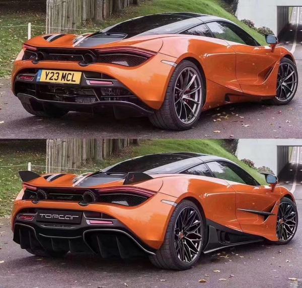 Le kit de corps en fibre de carbone pour McLaren 720S 720 amélioré TOPCAR Style