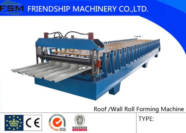 High Speed Roll Forming Machinery , Wall Panel Forming Machine