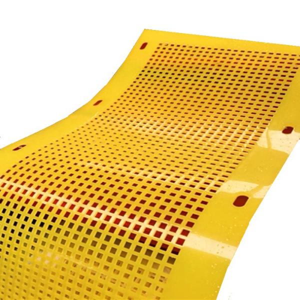 Polyurethane Flip-Flop Mesh 1m Width 55 Shore for Iron Ore