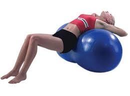 Anti Burst Peanut Gym Ball , Pilates Peanut Ball For Body Muscle Development