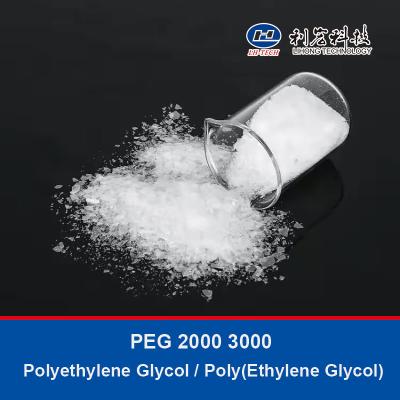Polyethylene Glycol PEG 2000 3000 Surfactant Raw Materials White Flake Cas 25322-68-3