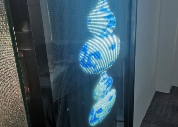 High Definition P8 LED Transparent Film Screen RGB DC5V for Indoor Video Wall With Easy Installation