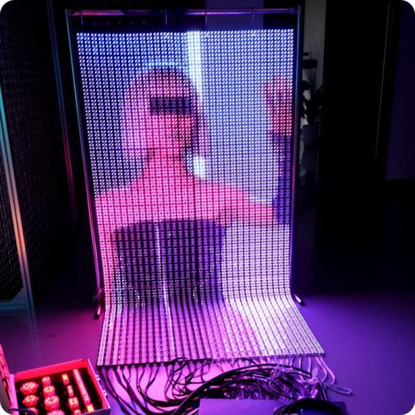 LED I-shaped screen high-density, high-definition outdoor waterproof LED I-shaped grid screen