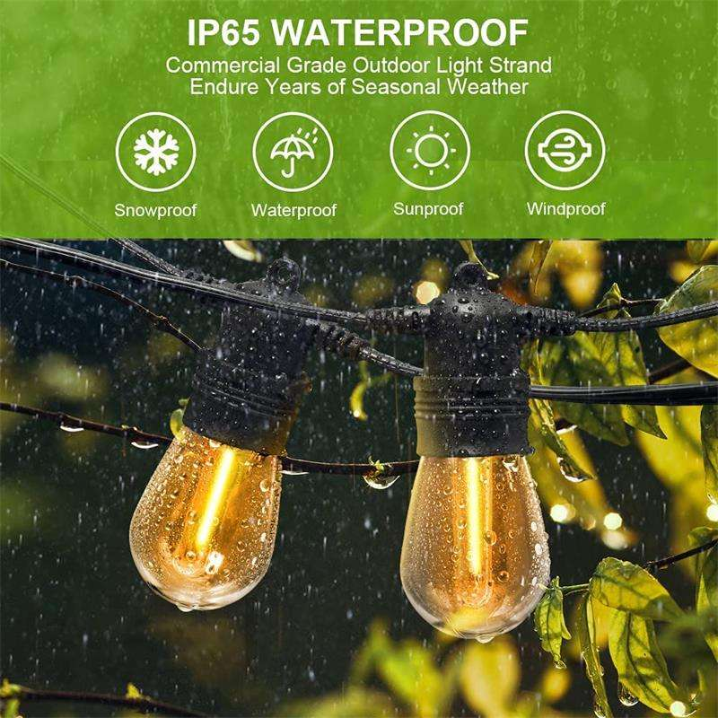 Shatterproof & Waterproof , Creative Shaped String Lights for Outdoor Holiday Decorations