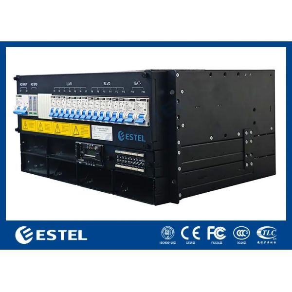 Telecom Power System IP65 Outdoor Power Enclosure with 18kW 300A Rectifiers
