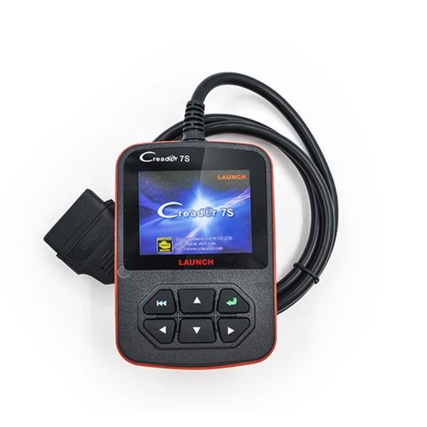 O apoio do leitor de código do lançamento x431 Creader 7S OBDII diagnostica e lubrifica a função de restauração