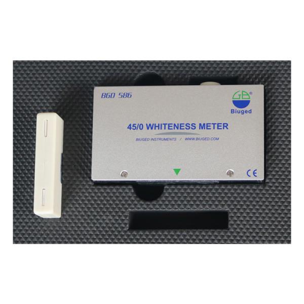 Medidor portátil de blancura para recubrimientos de pintura 1.5V AA Máquina de prueba de brillo