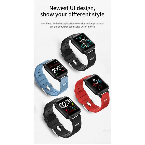 На открытом воздухе монитор Смартватч кровяного давления будильника