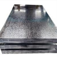 Plaques galvanisées ondulées plates épaisseur 1,2 mm JIS G3302 SGCC Zinc recouvert
