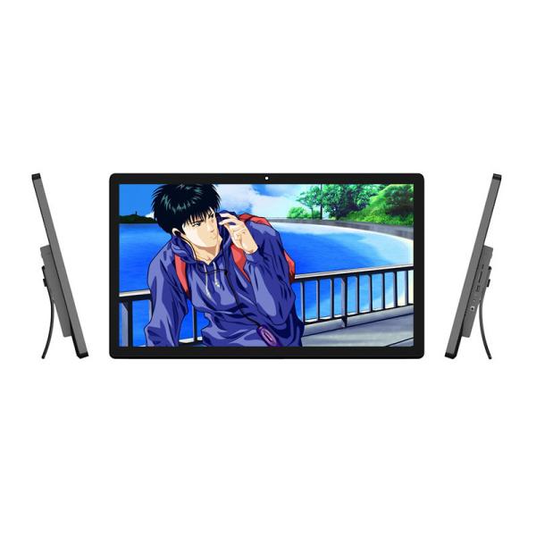 23.6 24 inch Ultra thin Wall-mounted LCD advertising player 3g wifi network digital signage