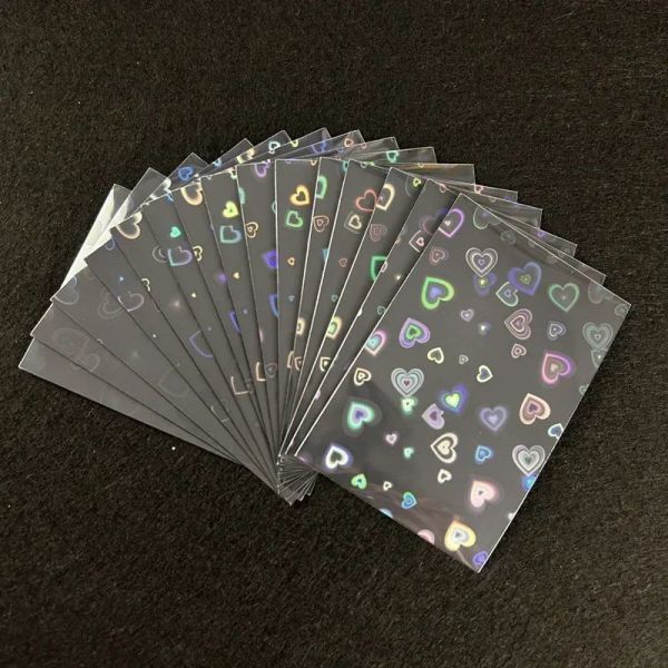 Custom Printed Holographic Card Sleeves Personalized Plastic Bags