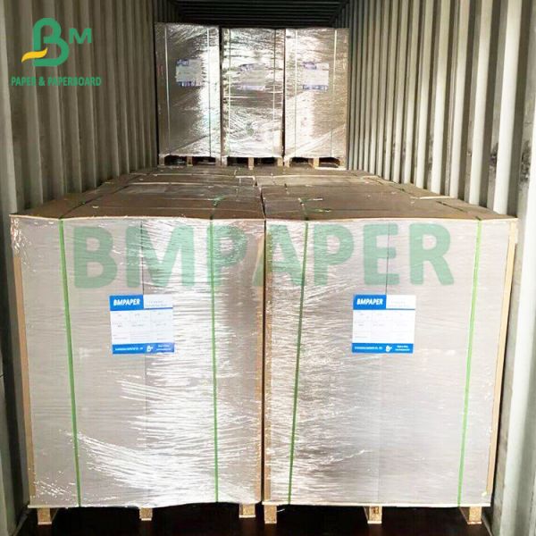 100mic 白 防水 PP PET 合成紙 ラベル 原材料