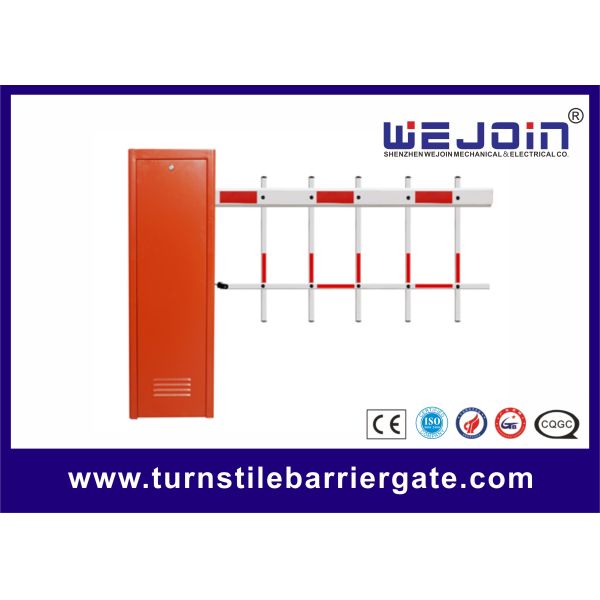 Magnetic Automation Parking Boom Barrier , Fence Remote Control Barrier Gate