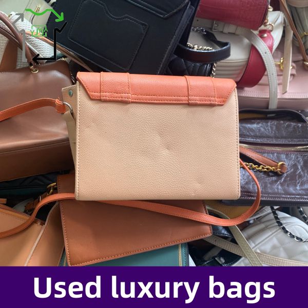 Used Brand Shoulder Bags Mixed Packaging Second Hand Women's Bags MOQ 50piece
