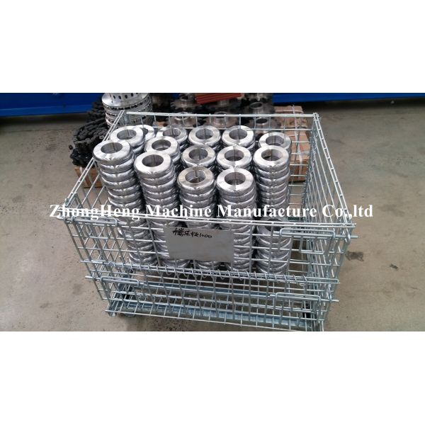 Portable Metal Roofing Corrugated Roll Forming Machine With 5T Hydraulic Uncoiler