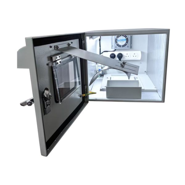 Outdoor Printer Cabinet W340×D440×H300mm Suitable for Farm Monitoring Stations