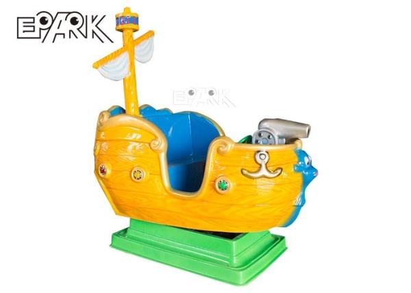 180W Pirate Ship Swing Children'S Coin Operated Rides For Star Hotels