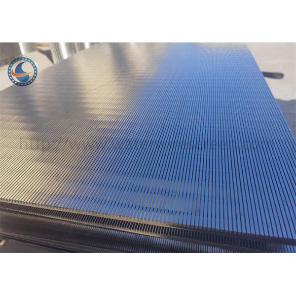 Painéis de tela de filtro de arame em V Johnson Slot 60 tela de curvatura