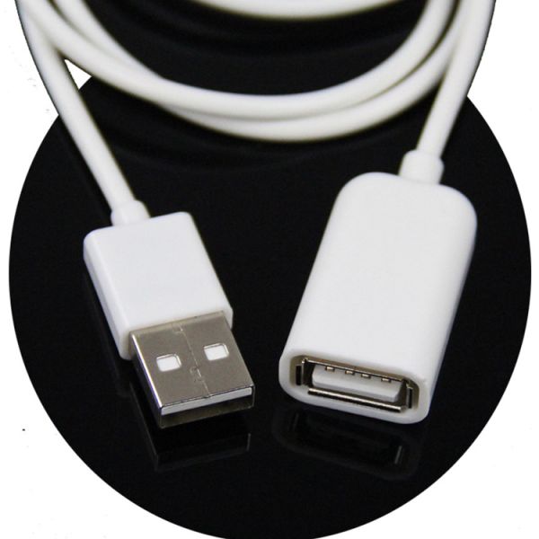 Cable de carga de datos de extensión USB 2.0 tipo A para bolsas de muebles de computadoras