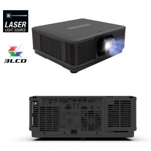 High Resolution WUXGA 3LCD 12000lumen Projector For Museum Cultural Heritage 3D Presentation