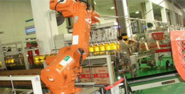 Barrels Sorting Robotic Packaging Machinery 10-30 Boxes Per Minute High Speed