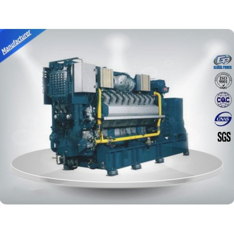 Low Fuel 120KW Natural Gas Backup Generator Air Cooled With One Year Warranty