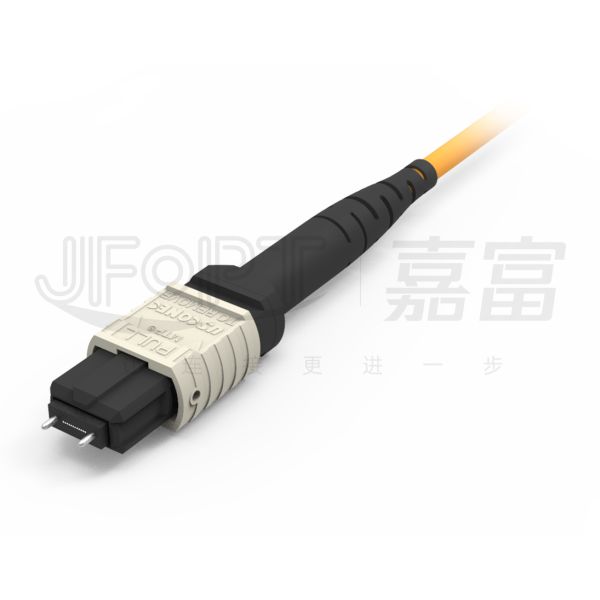 12 гибкий провод полярности b Aqua кабеля мультимодных 50/125 3.0mm LSZH хобота ядра MPO