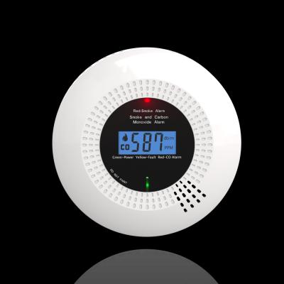 High Sensitivity Smoke Carbon Monoxide Detectors EN14604 / EN50291 Certified Smoke And CO Alarm