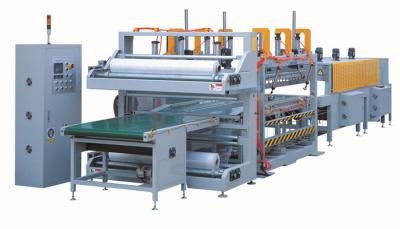 JL2300-D Automatic Shrink Wrapping Machine  ,Control PLC  6m/Min Wooden Board Shrink Packing Machine