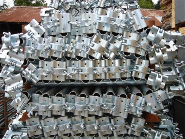 5 / 4 / 3 Board Extendable Steel Transom Scaffold System Parts Zinc Plate