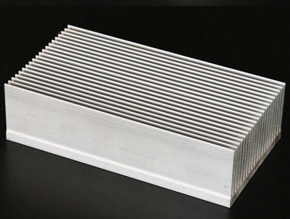High Power LED Aluminum Heatsink Extrusion Flat Polishing Surface Treatment