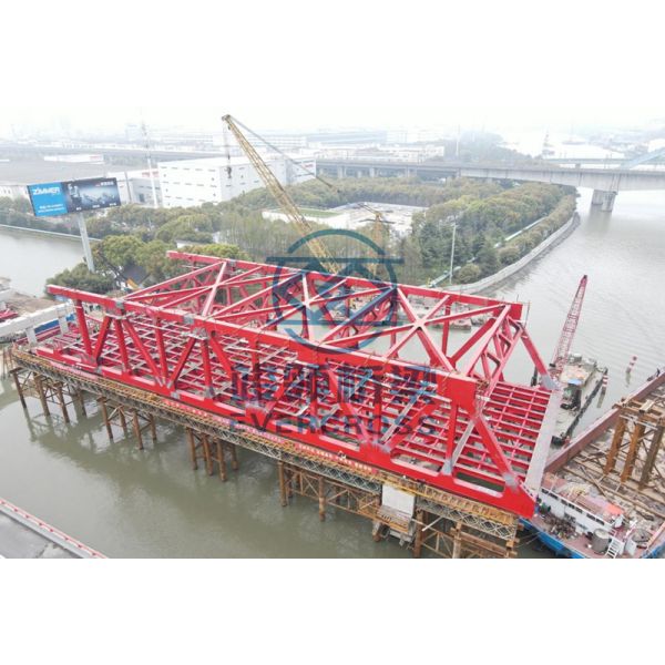 Simple Structure Steel Truss Bridge Highway Bridge Fast Installed