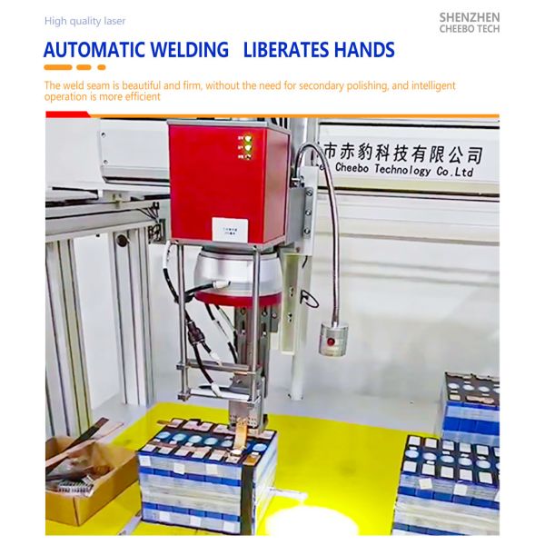 6000W Output Power Battery Laser Welding Machine with 1080 Wavelength and 3 Years Warranty