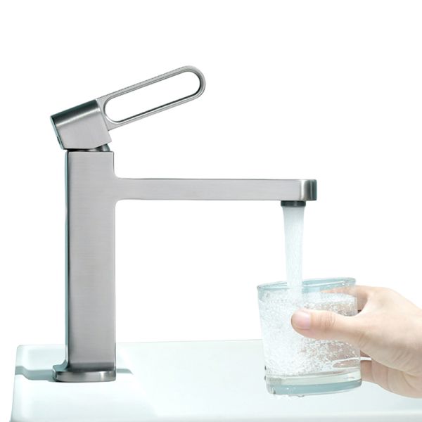 Chrome Brass Zinc Alloy Faucet Tap Fittings Bathroom Hot & Cold