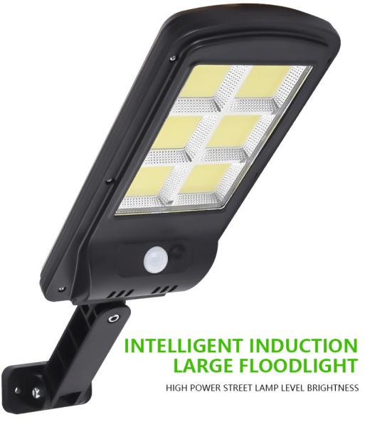 Solar Light 128 COB Large Outdoor Solar Waterproof Street Light Garden Infrared Sensor Motion Sensor Smart Remote Control Light