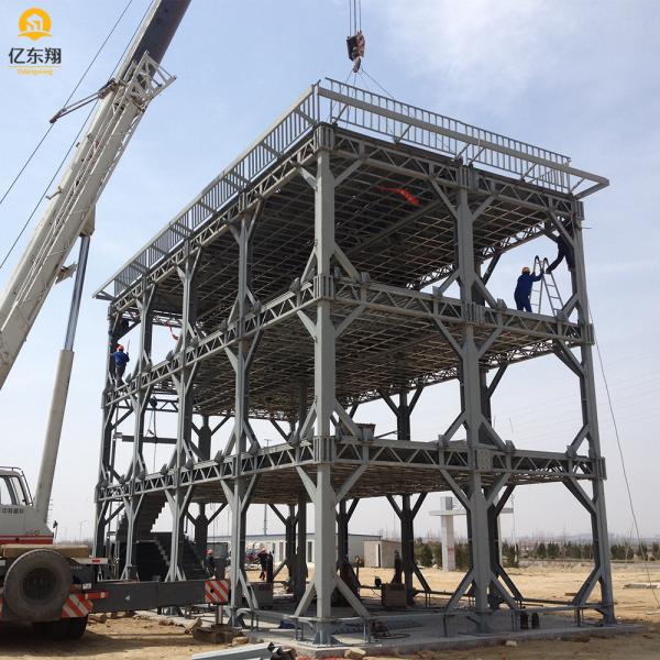 Large Industrial Building Steel Structure Multistory Prefabricated Steel Construction