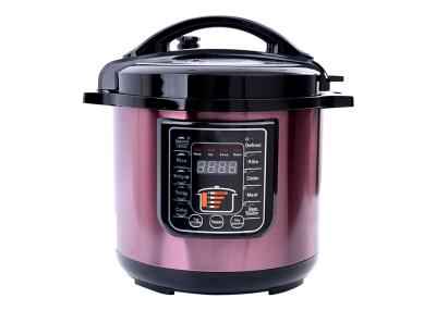 Botão do toque da compatibilidade eletrónica LFGB fogão de pressão Multifunction de 6 litros