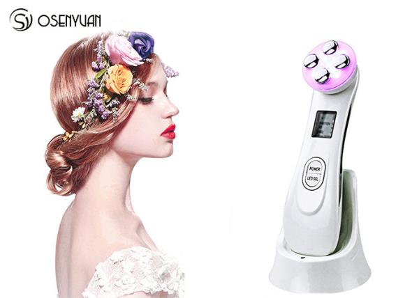 Skin Tightening Lifting Ultrasound Beauty Machine Ultrasonic Led Light Therapy At Home