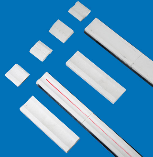 Cordierite 20 mm alumina welding ceramic liner