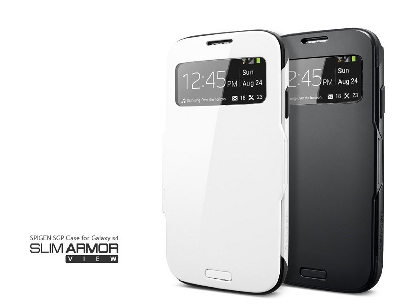 Flip Style Cell Phone TPU Case Extra Slim For Samsung Galaxy S4